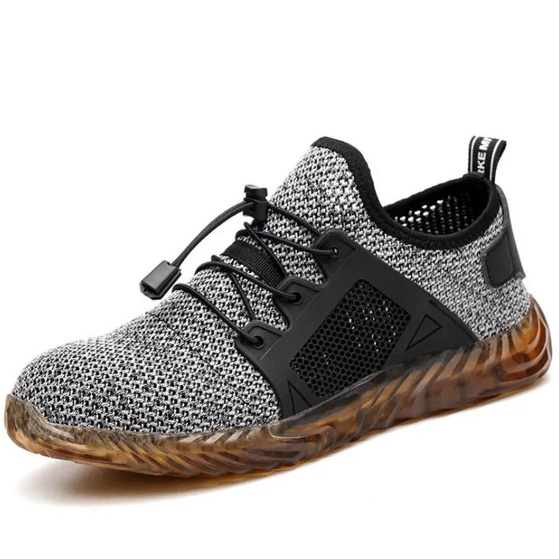 

Dropshipping new Indestructible Ryder Shoes Men Women Steel Toe Air Safety Boots Puncture-Proof Work Sneakers Breathable Shoes