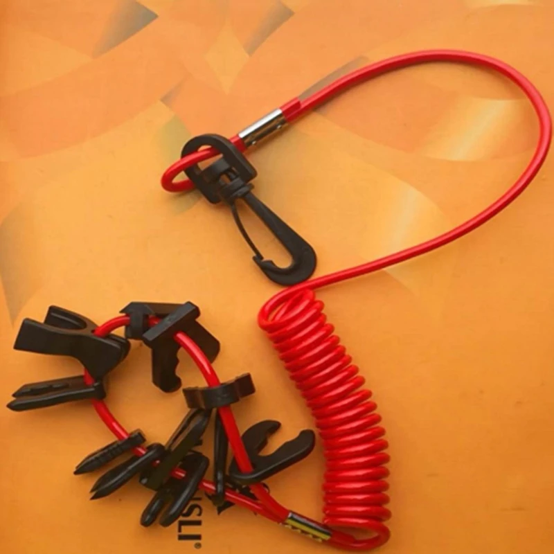 

Outboard Motor Marine Engine Universal Safety Lanyard Parking Switch Switch Line