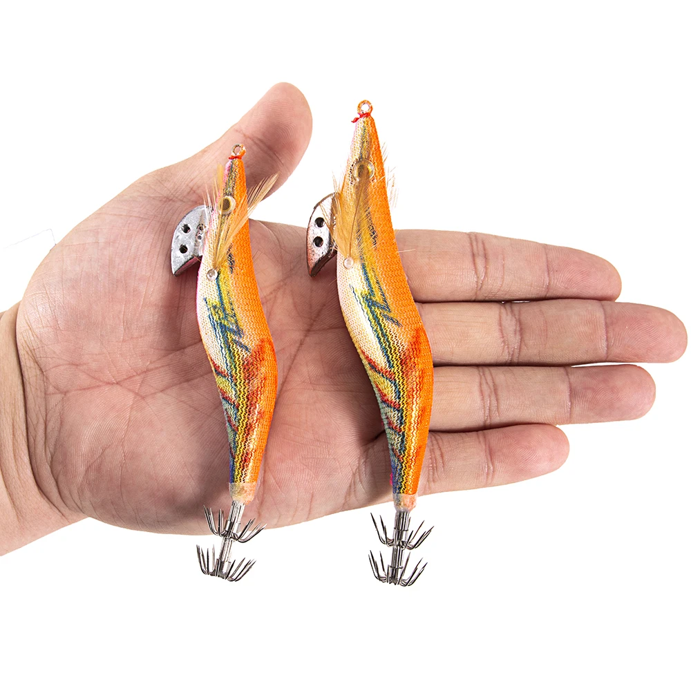 12 см/13 5 см рыболовная приманка для кальмаров искусственная жесткая креветок