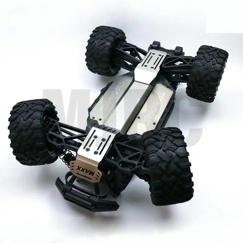 rc car traxxas 89076 4 110 maxx бампер шасси броня защ