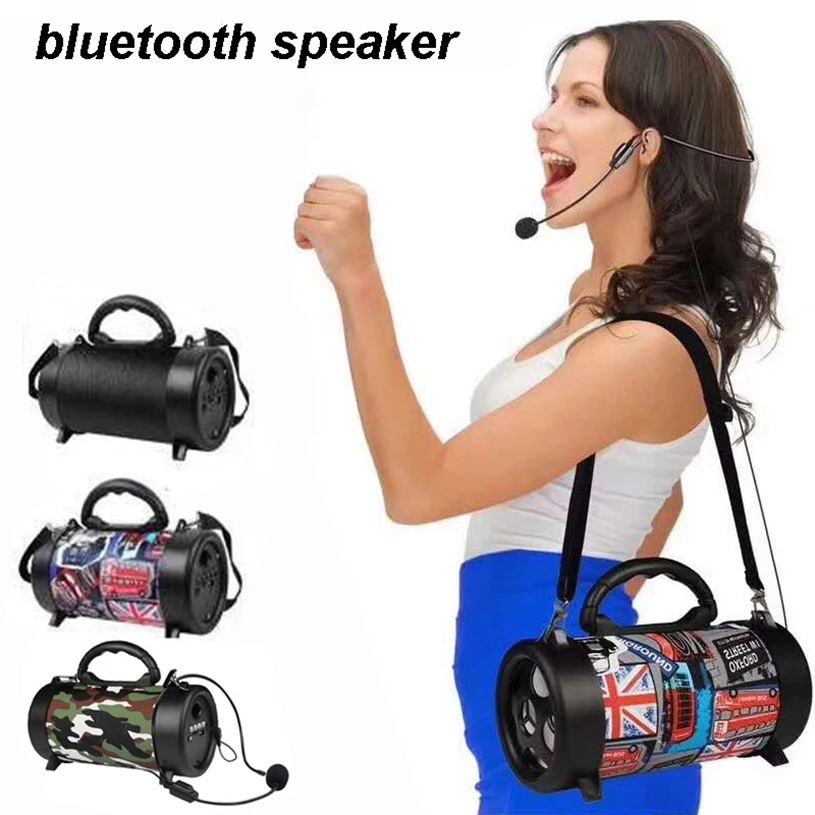 

Портативная беспроводная Bluetooth-колонка, 10 Вт, 1200 мАч, сабвуфер, 8D, объемный громкий динамик, TF-карта/AUX /U-диск, гарнитура для звонков + микрофон