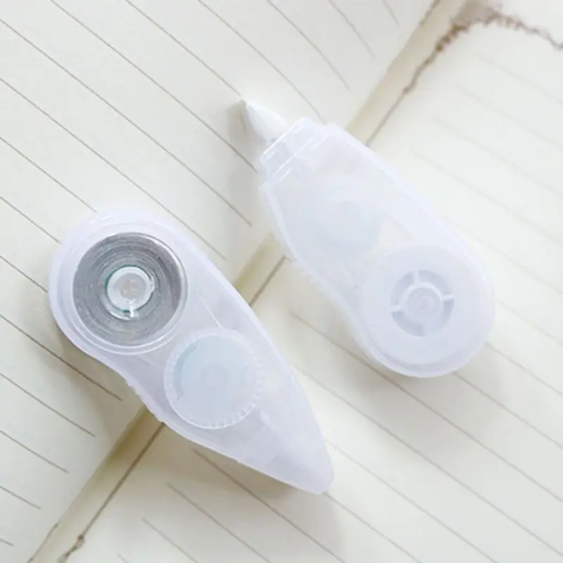 10 шт. практичный ролик корректирующей ленты длиной 6 м белая наклейка учебный и