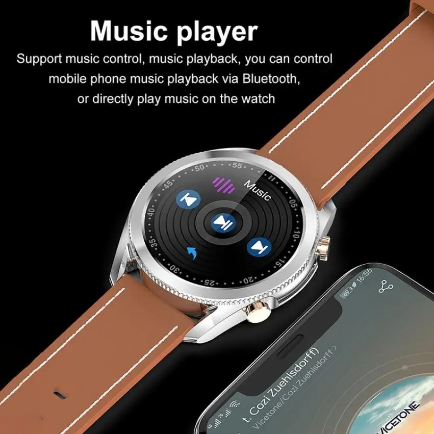 

Business I12 Smart Watch Men Bluetooth Call Full Touch Screen 8G Memory Space Smartwatch for Android IOS Sports Fitness Tracker