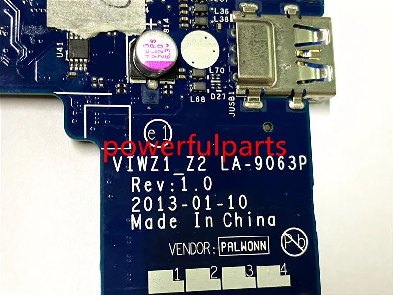 100% Новинка для lenovo z500 материнская плата VIWZ1 Z2 LA-9063P GT740M 1 ГБ intel с графической картой