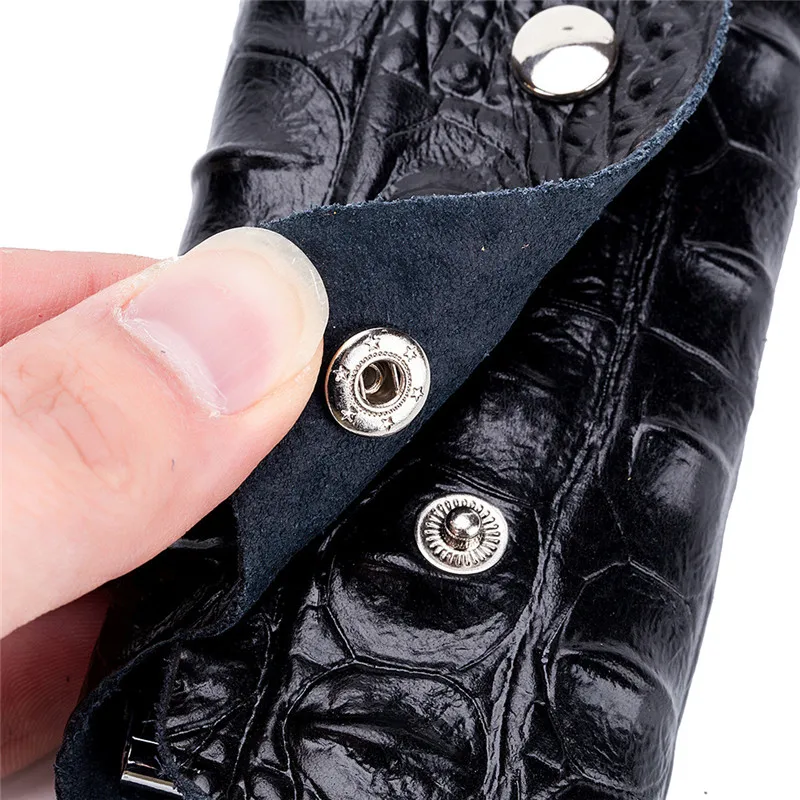 XZXBBAG кожаная сумка Органайзер для ключей с крокодиловой текстурой модный мужской