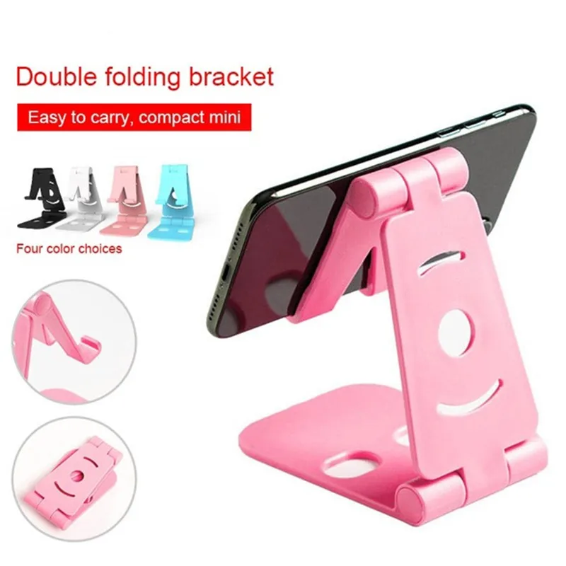 

QIXTWO Lazy Desk Phone Tablet Universal Holder Multifunction Multi Angle Adjustable For iPhone 11 12 Pro X Foldable Holder Stand