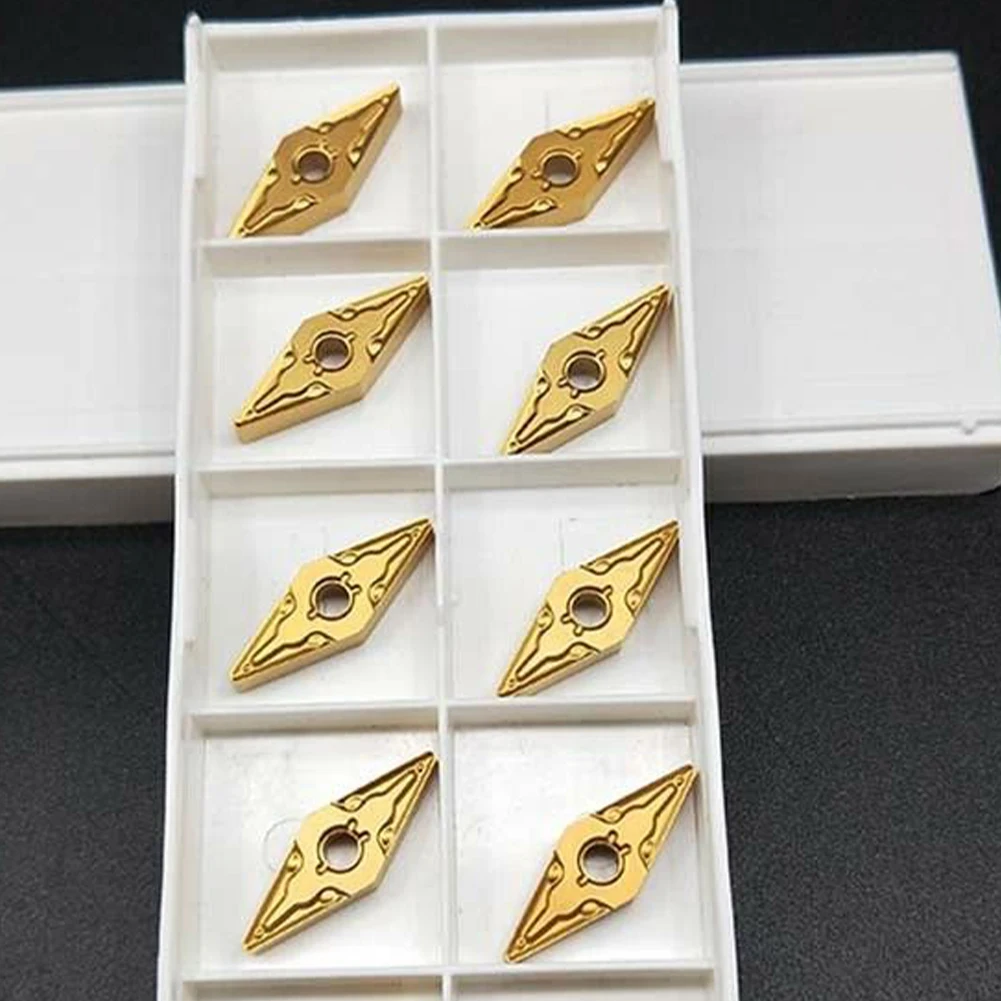 

Cutter Indexable Carbide Inserts 10pcs/set Blade CNC Carbide Industrial