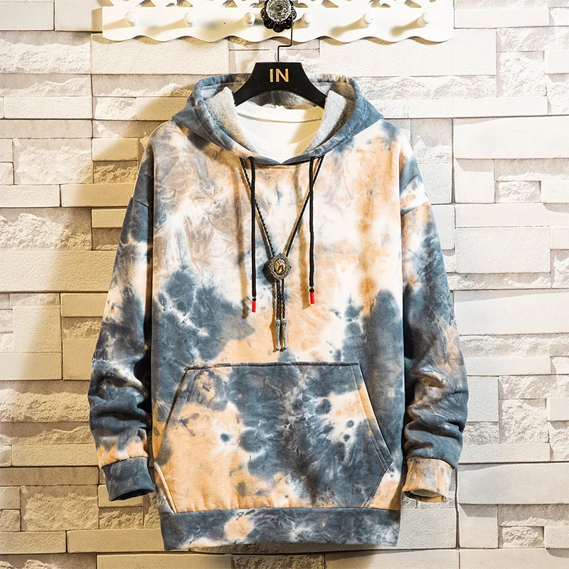

Fashion Brand Men's Hoodie 2020 Spring and Autumn Men's Camouflage Print Casual Hoodie Sweatshirt Harajuku Streetwear