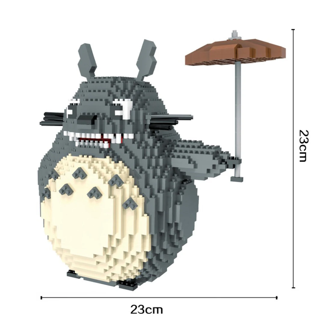 

hot Lepining creators Classic japan Anime MIYAZAKI Hayao cartoon Totoro figures mini micro diamond blocks bricks toys for gift