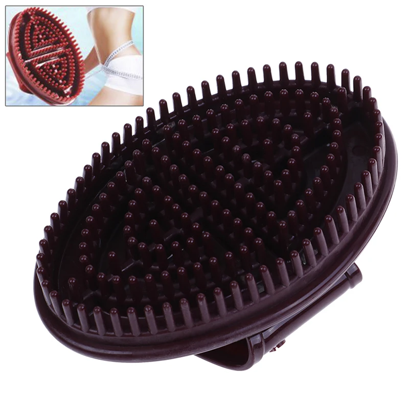 

Hand Massage Brush Hand-Held Resin Body Brush Massager Cellulite Reduction Relieve Tense Muscles