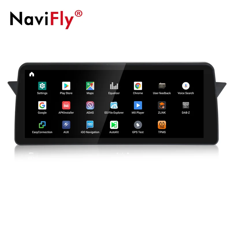 NaviFly Qualcomm Android 10 0 Автомобильный мультимедийный плеер для BMW X1 E84 2009 2015 GPS навигация