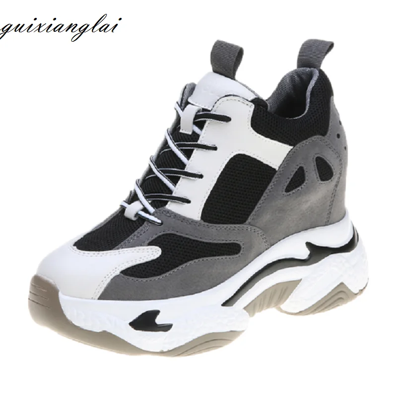 

Daddy shoes women 2020 spring new breathable non-slip thick bottom muffin women's shoes heighten sneakers