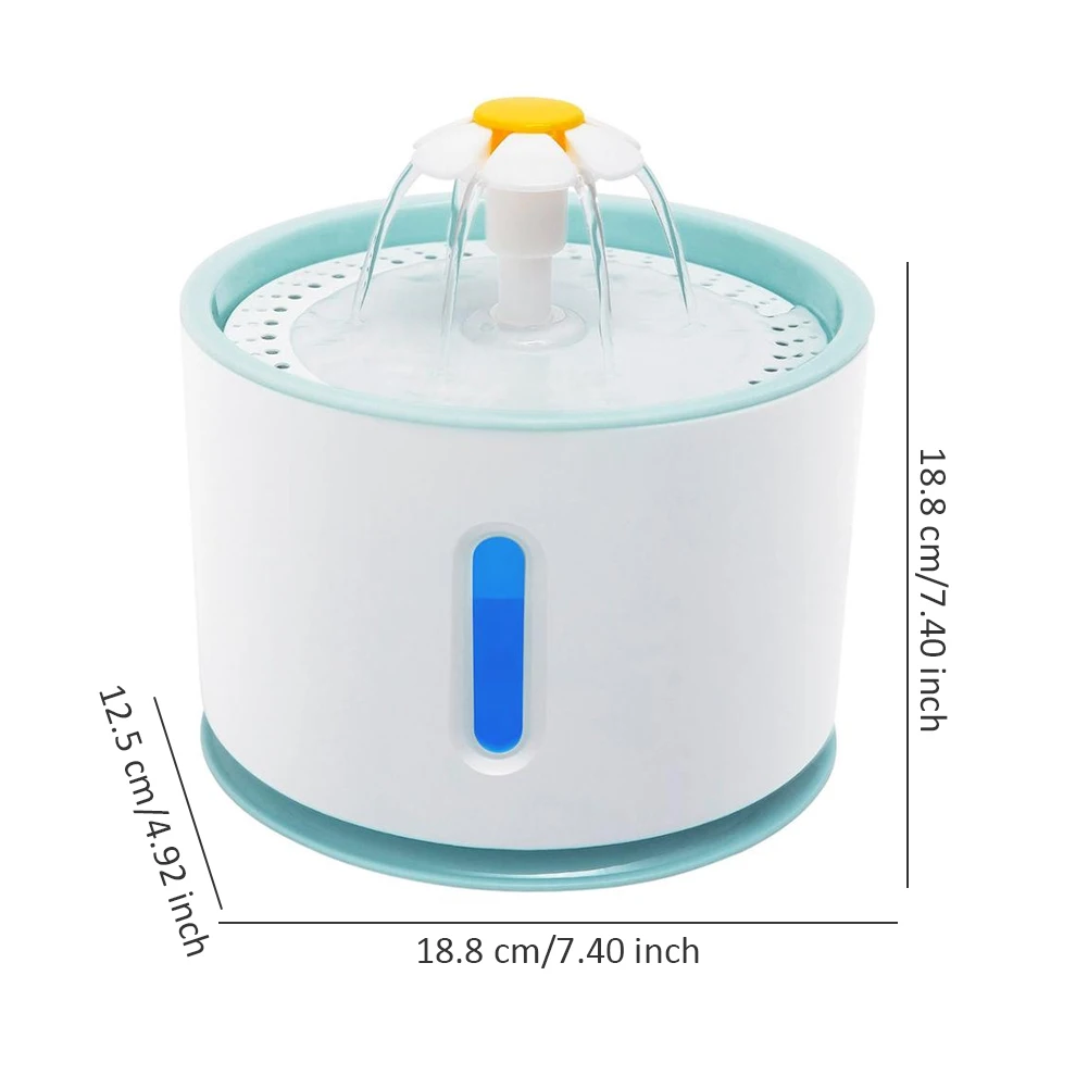 

Automatic Cat Water Feeder USB Electric Drinking Fountain Water Dispenser Plastic Stainless Steel Automatic Electric Pet Water