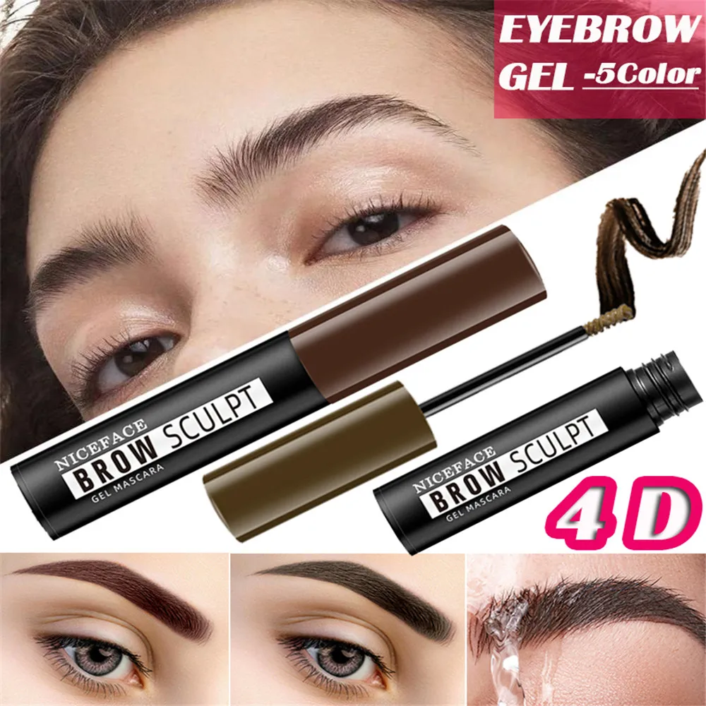 4D усилитель для бровей жидкий гель долговечный водонепроницаемый легко носить