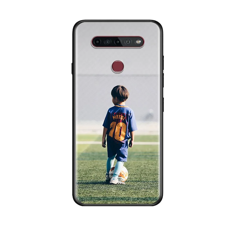 

Fire Football Soccer ball For LG G8 V30 V35 V40 V50 V60 Q60 K40S K50S K41S K51S K61 K71 K22 ThinQ 5G TPU Silicone Phone Case