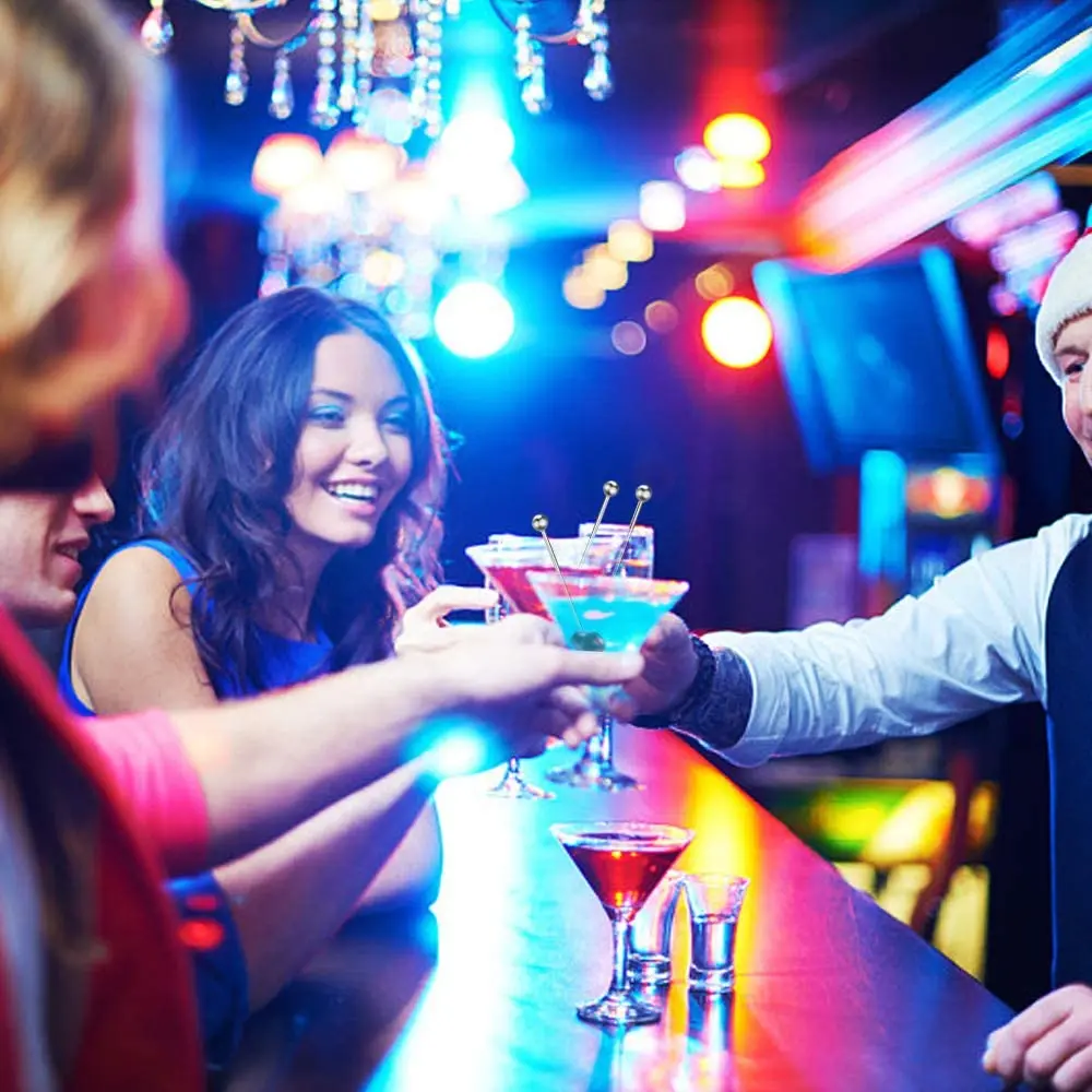 Золотая выпечка коктейльные палочки из нержавеющей стали 20 штук Фруктовые