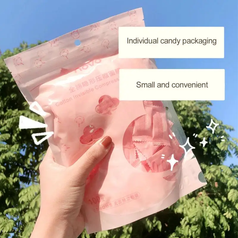

100pc/Bag Hydrating Disposable Compressed Facial Mask Ultra-Thin Cotton Sheet Individual Wrapped Paper ​Face Skin Care Tool