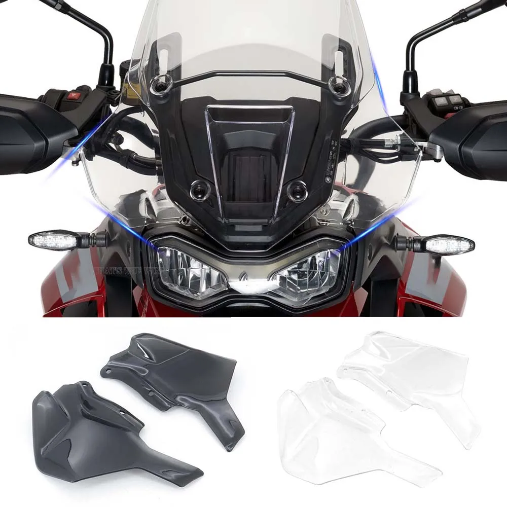

Upper Deflectors For Tiger900 Tiger 900 GT PRO 2020 2021 Windshield Windscreen Plate Side Panels Front Wind Deflector