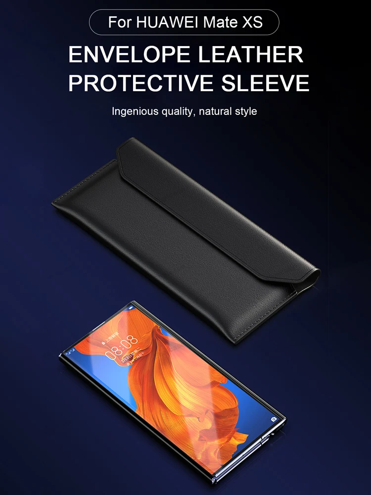 Для Huawei Mate X XS чехол Ebaicase оригинальный складной кошелек из натуральной кожи сумка