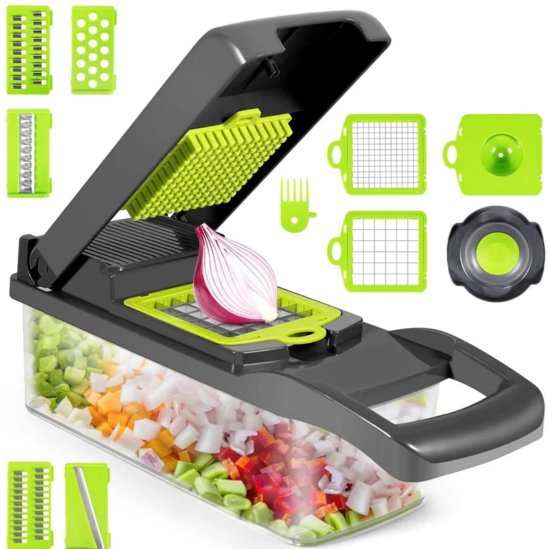 Овощерезка измельчитель резак для овощей еды лука ручная Овощечистка фруктов