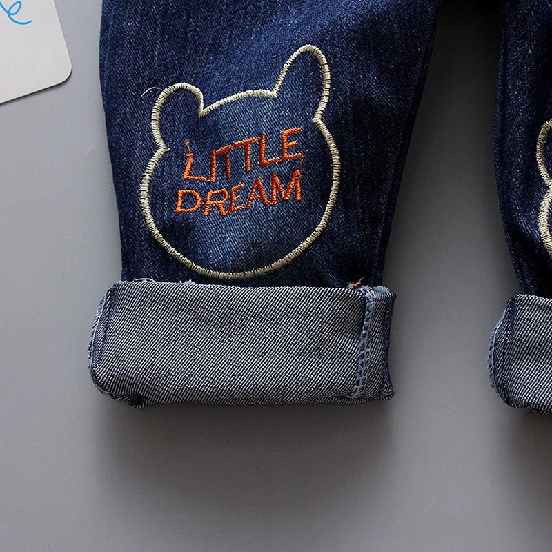 DIIMUU 1 шт. детская одежда комбинезоны для мальчиков и девочек джинсовые