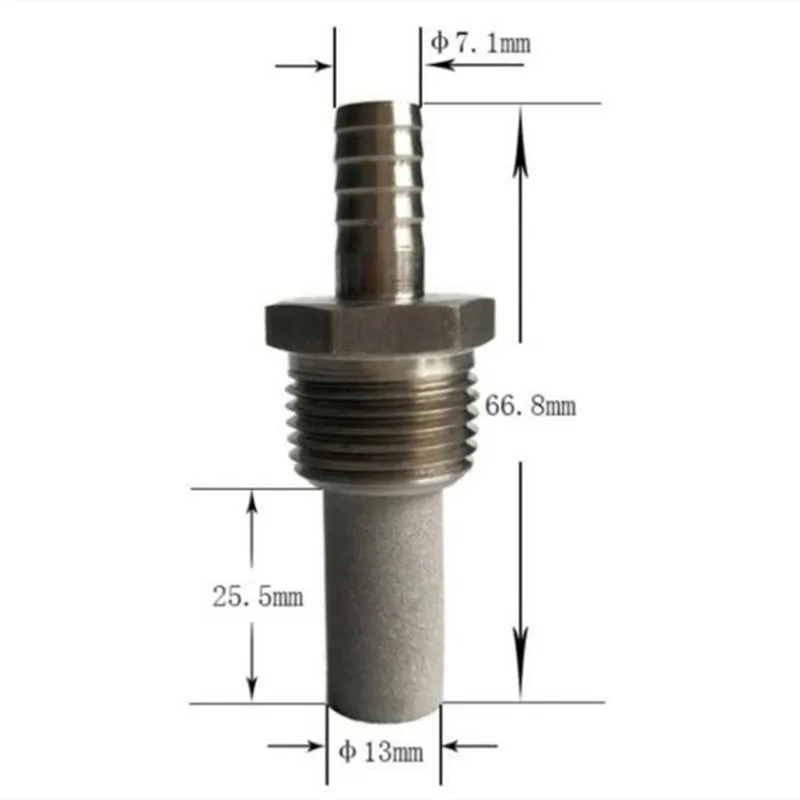 Ozone Diffuser 316L Stainless Steel Bubble Stone Sintered Microporous Aeration/Oxygenation Diffusion | Бытовая техника
