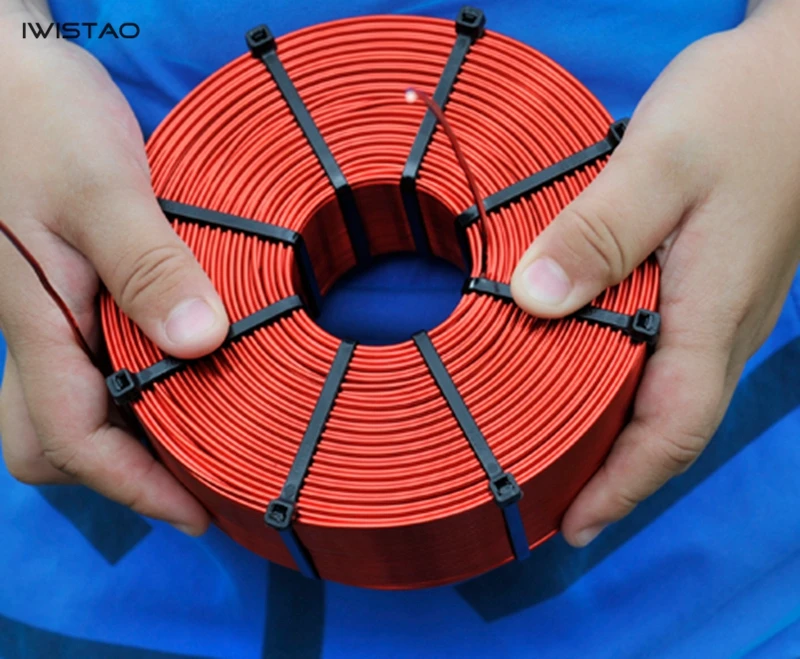 IWISTAO пустотелая катушка индуктора бескислородная медь сабвуфер кроссовер HIFI