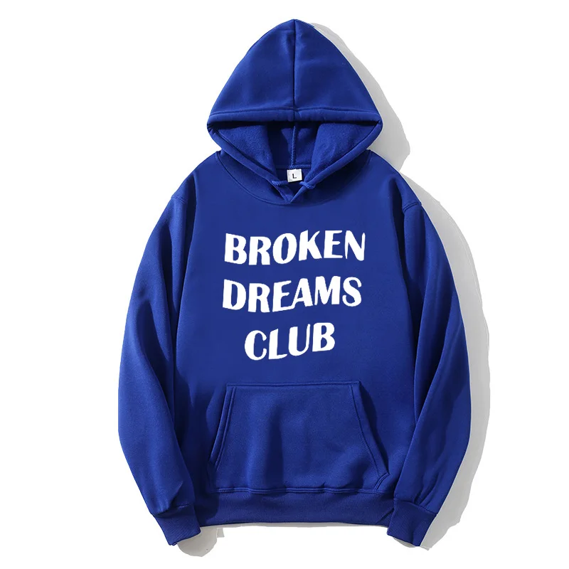 

Breaking hoodie DREAM CLUB Letter hoodie autumn / winter hoodie for men Unisex for women Street autumn / winter hoodie for women