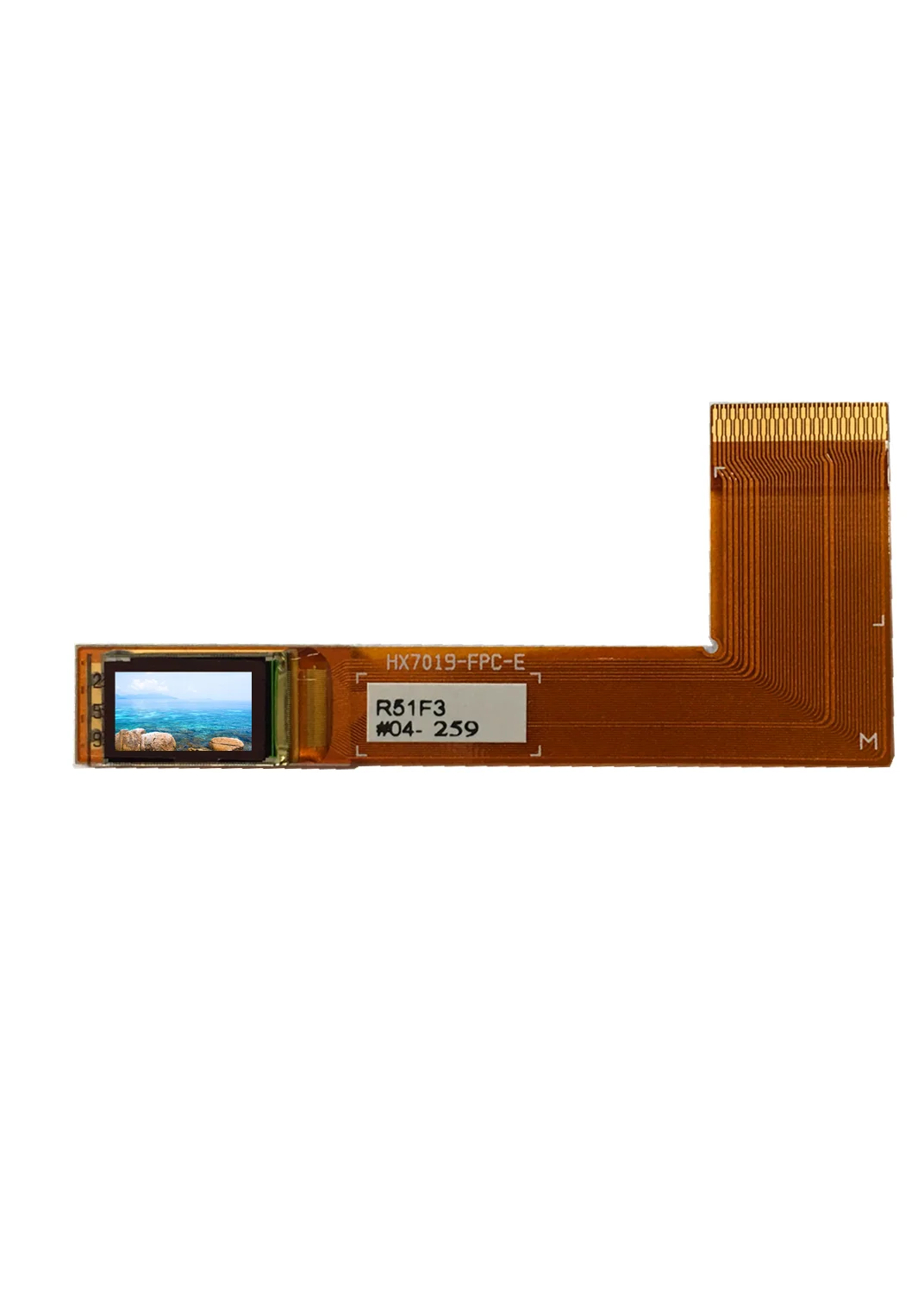 Brand new HX7019 640 × 360 0.38 &quotcolor filter LCOS module HX7019-FPC-E projection LCD screen |