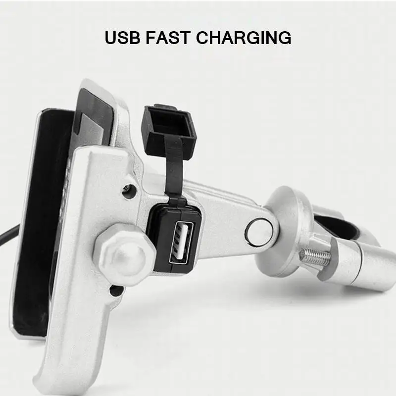 Модифицированный держатель для телефона из алюминиевого сплава с поворотом на 360