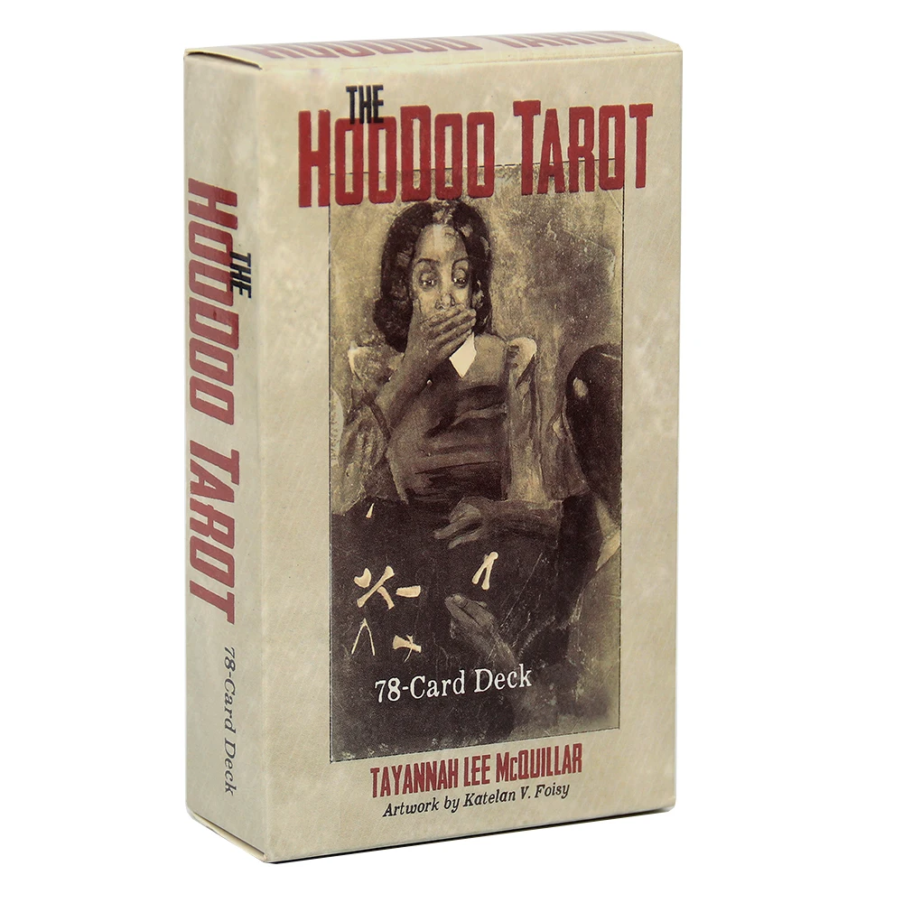 

Настольная игра Hoodoo Tarot таинственное гадания карточки для семьи досуга вечеринки мультиплеера Полный английский с руководством в формате ...