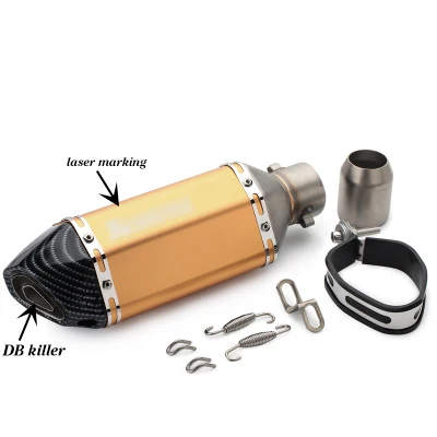 Выхлопная труба для скутера универсальная выхлопная мотоцикла Модифицированная