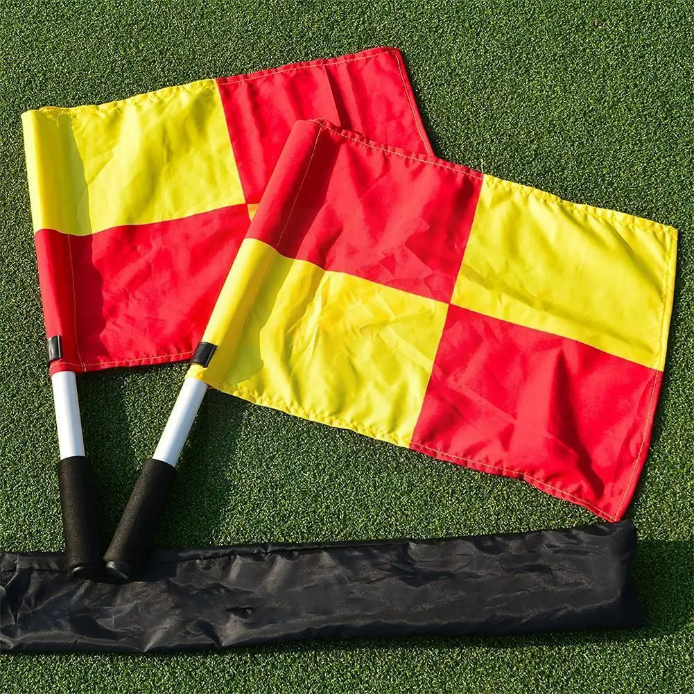 

Футбольный арбитр, флаг ярмарки, спортивный матч Linesman Gyh, оборудование флажки рефери, футбольные принадлежности, футбол K3l2