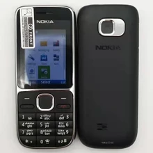 Nokia C2 C2-01 Золотой разблокированный мобильный телефон GSM восстановленные мобильные телефоны и русский иврит арабский клавиатура
