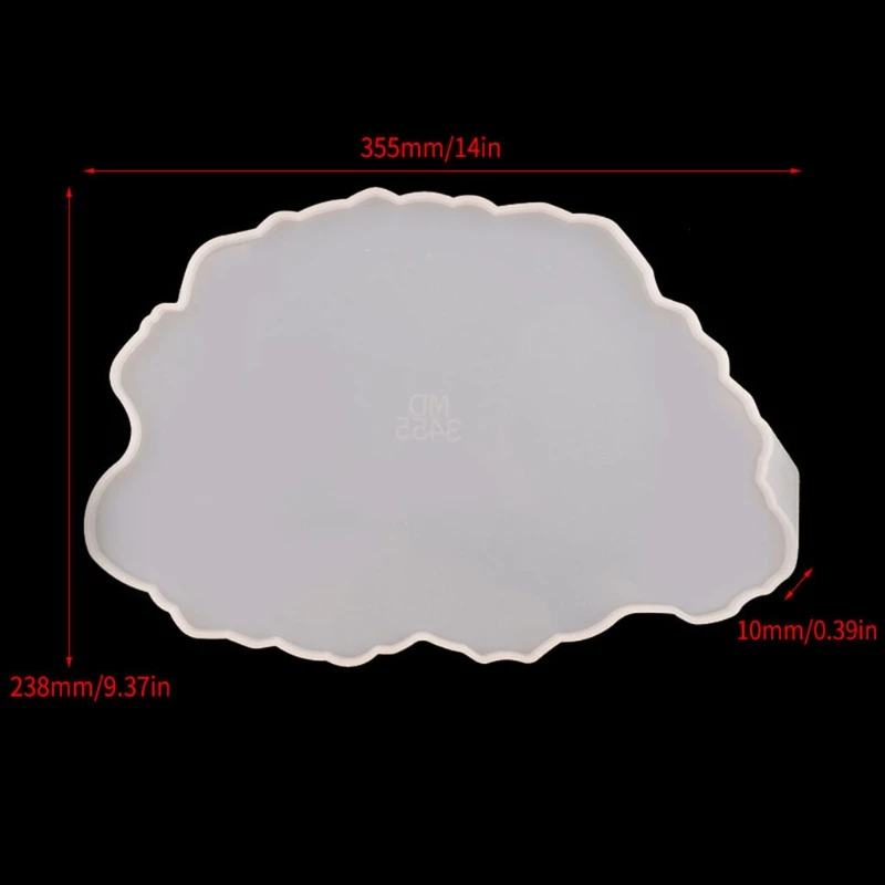 

Irregular Wave Tray Epoxy Resin Mold Serving Plate Board Silicone Mould Handmade DIY Crafts Decorations Ornaments Casting Tools