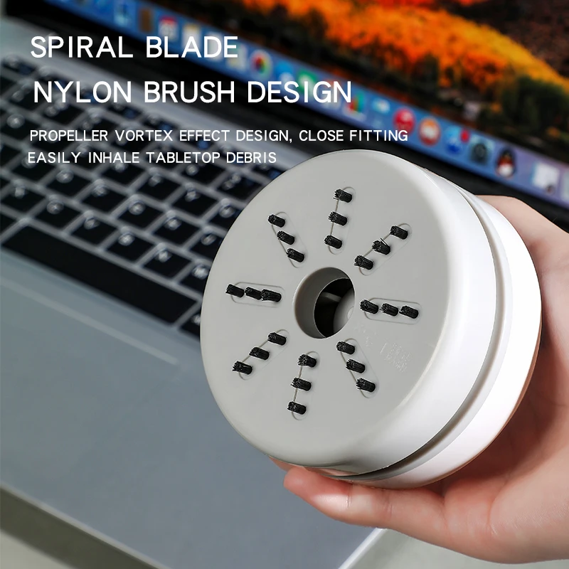 Creative Mini Vacuum Cleaner Desk Table Dust Sweeper Desktop With Clean Brush For Office Home Accessories | Дом и сад