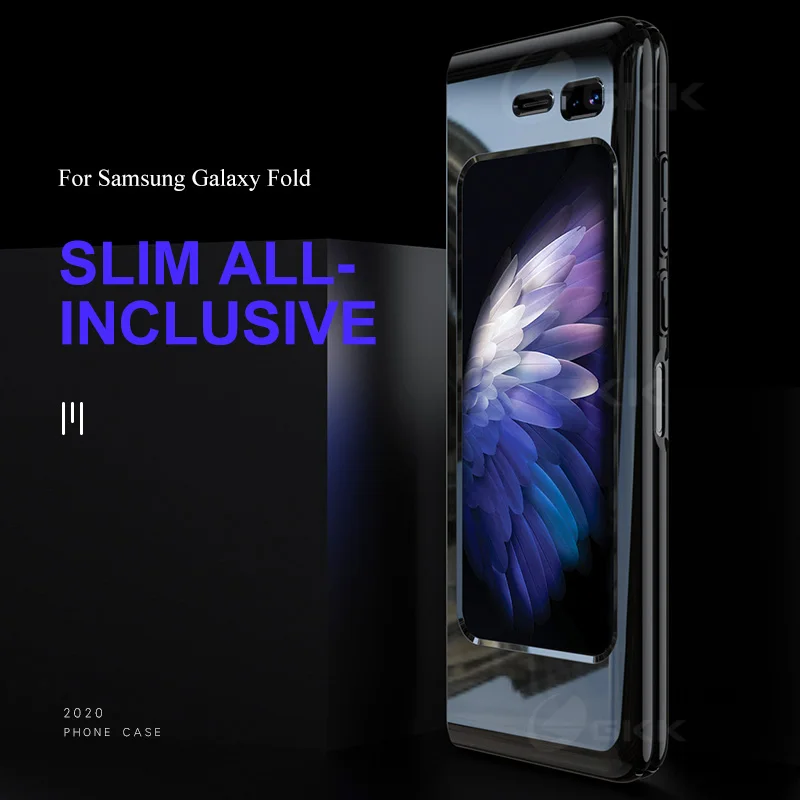 GKK роскошный Твердый чехол с УФ покрытием и лаком для Samsung Galaxy складной полной