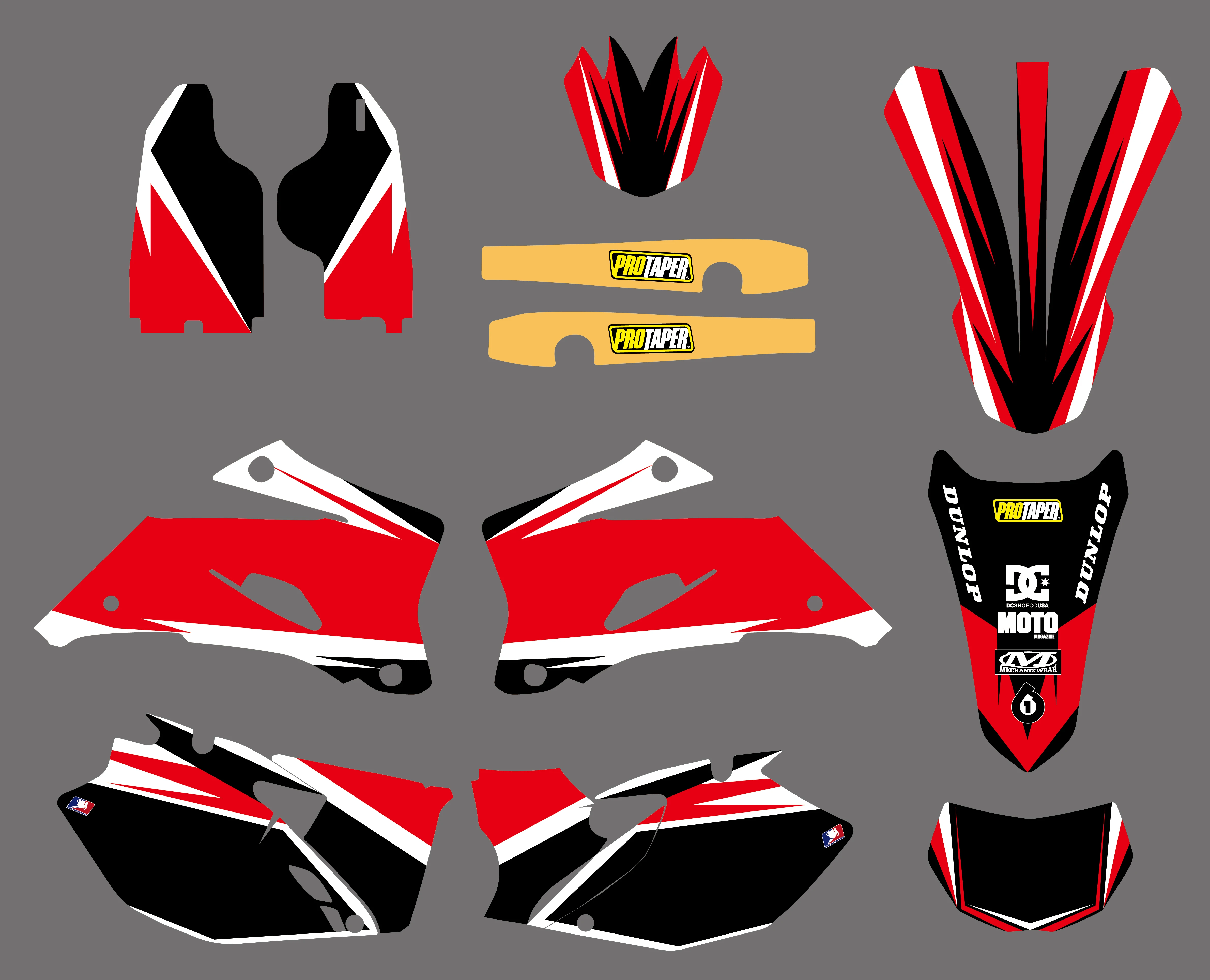 Наклейка графическая для Yamaha WR250F WR450F 2007 2011 2012 2013 WRF250 WRF450|sticker kit|team graphicsfor yamaha |