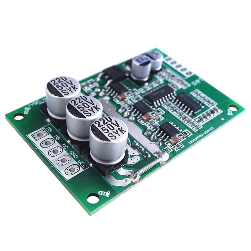 

DC 12 В-36 В 500 Вт бесщеточный контроллер двигателя высокомощный вентилятор высокоскоростной модуль управления