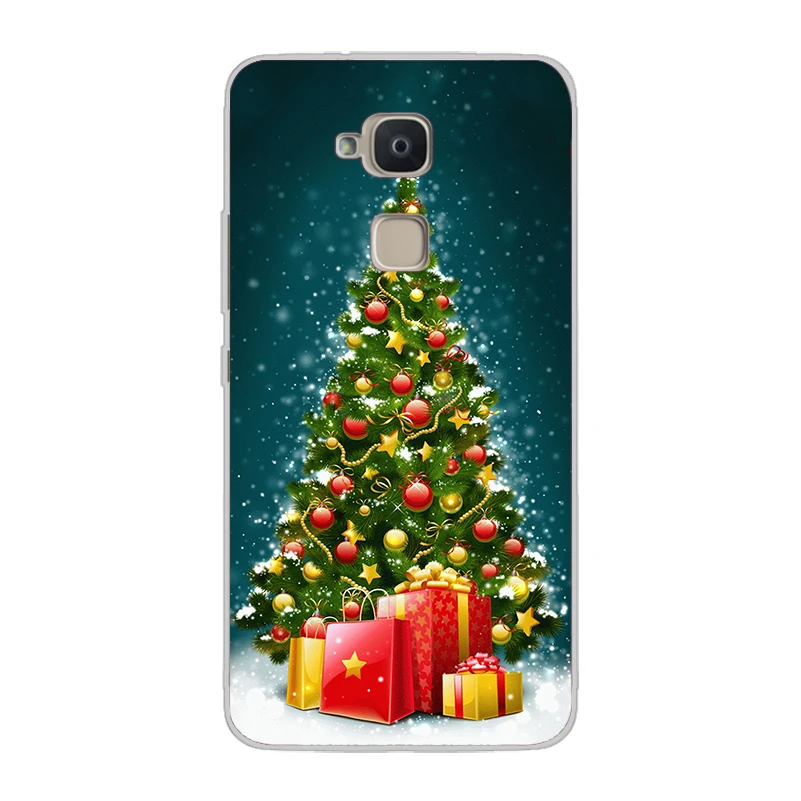 ciciber Merry Christmas For BQ Aquaris C U2 U X5 V VS X2 X Lite Pro Plus E5 s E4.5 M5 M5.5 M4.5 Back Cover Clear TPU Phone Cases |