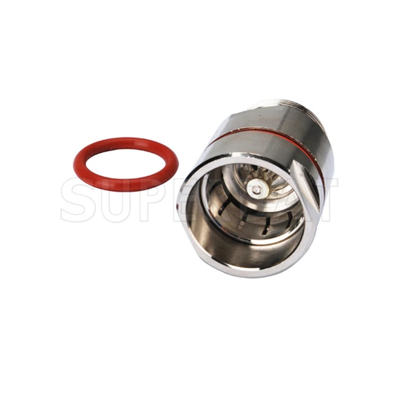 Superbat 10 шт. 7/16 Din зажим Разъем RF разъем для гофрированной Медь 7/8 ''Coax