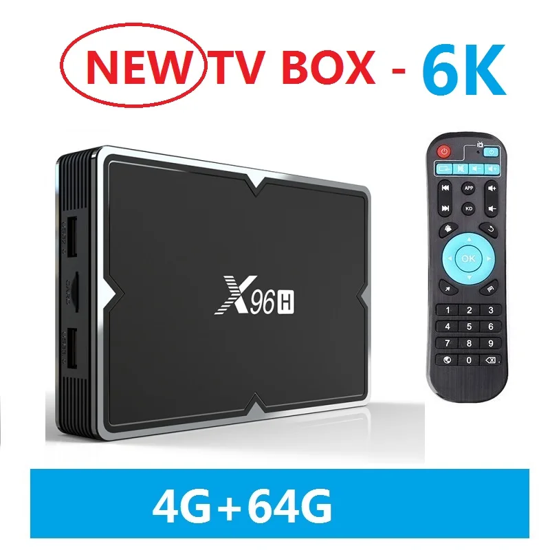 2019 Новый Smart Android tv BOX 6K 4K HD 3D 4G 64G X 96H 9 0 ТВ приставка VS X96MINI X96MAX|ТВ-приставки и