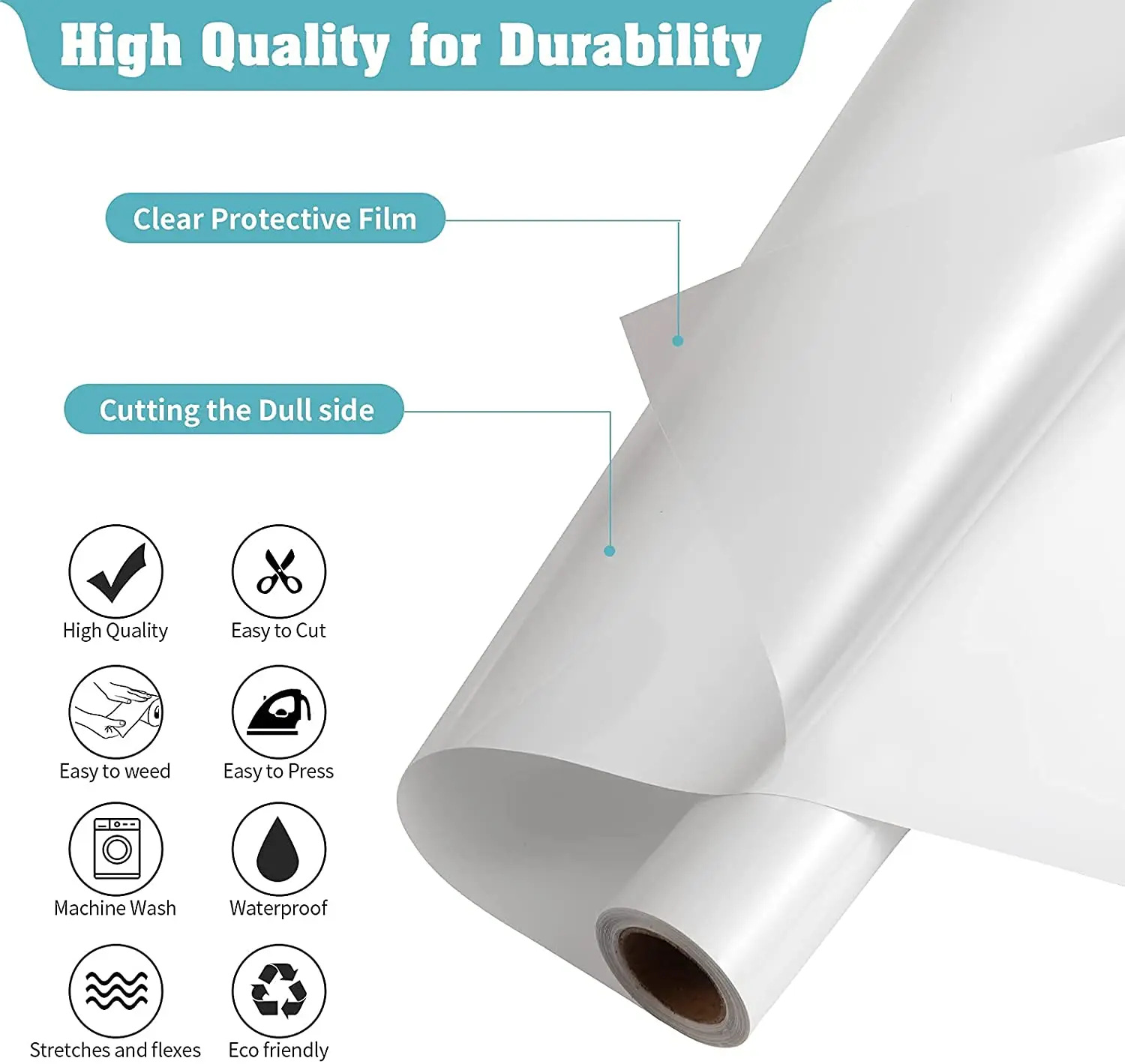 Футболка с теплопередающим виниловым узором |