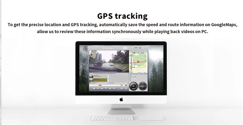 IMars Автомобильный видеорегистратор Камера 2,4 дюйма экран 4K WiFi gps чипсет Hisilicon зеркало заднего вида Видео рекордер с задней камерой G сенсор