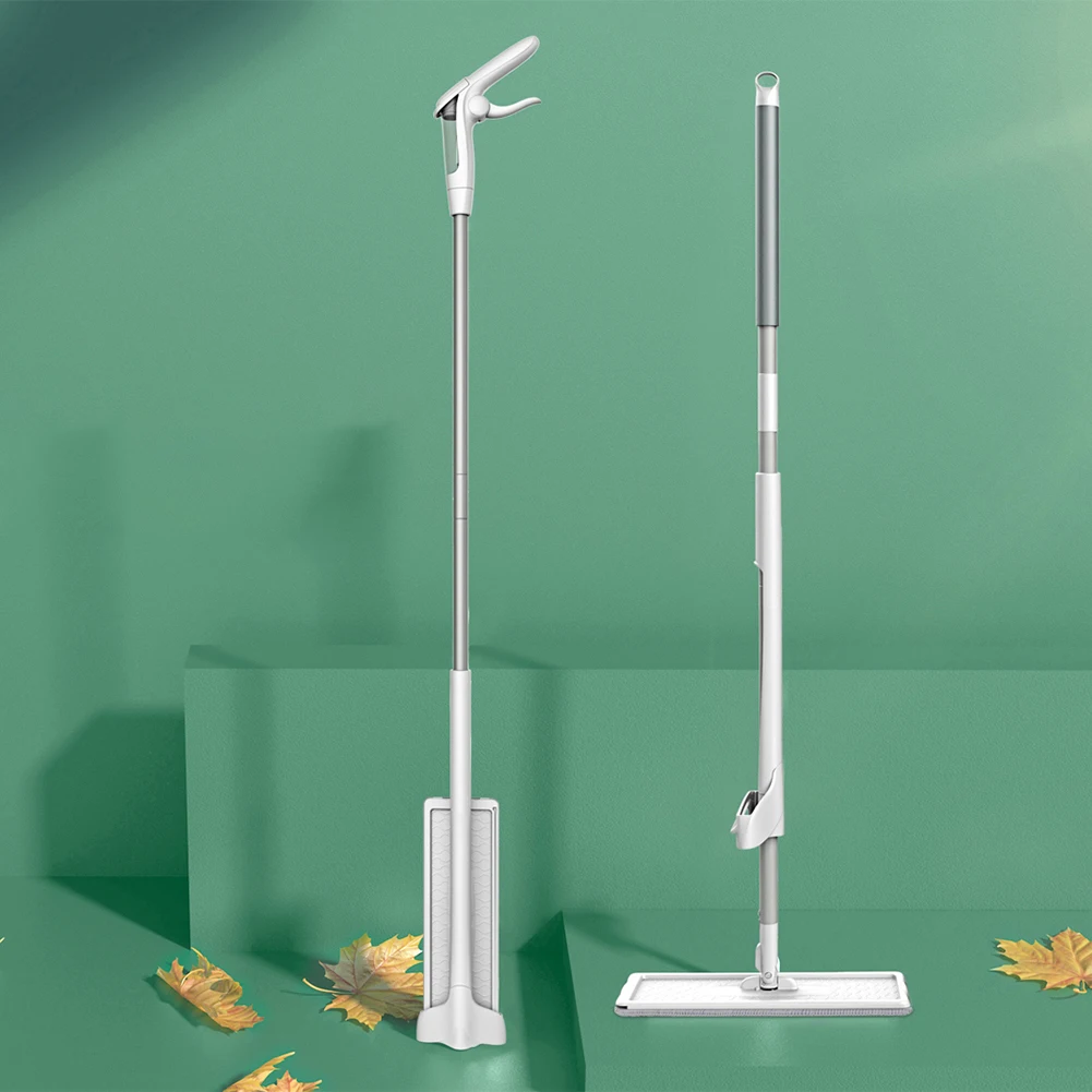 Не Ручная стирка плоская Швабра спрей многоразовая накладки из микрофибры 360