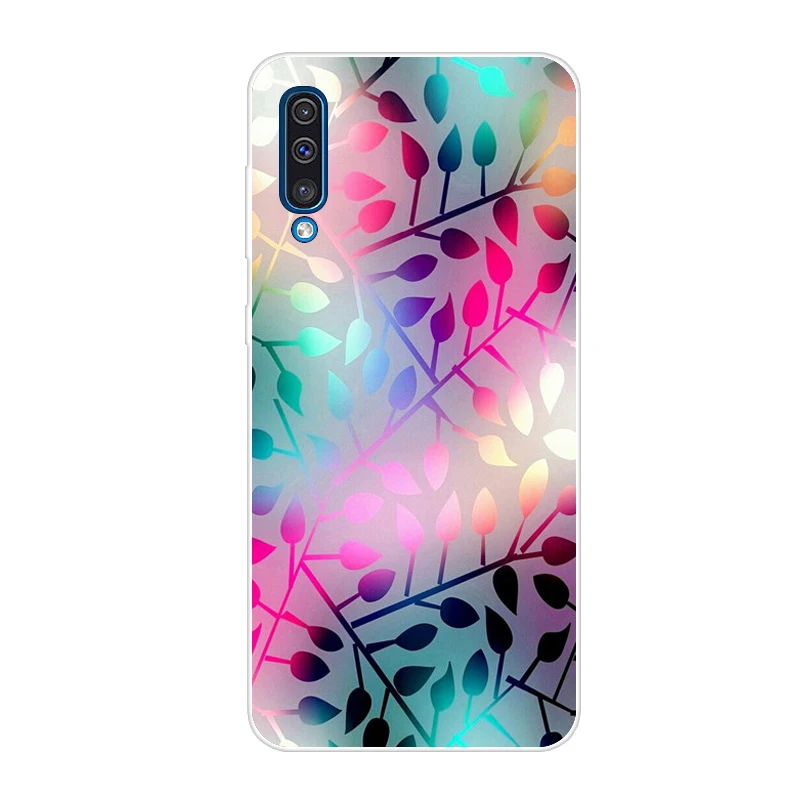 Green Чехол для samsung Galaxy A50,, модный Мягкий силиконовый чехол для samsung A30 30 A 50 A505, чехлы для телефонов - Color: Green