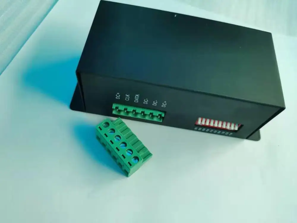 Полноцветный декодер DMX 512 5 В ~ 24 постоянного тока светодиодная полоса диммер к SPI