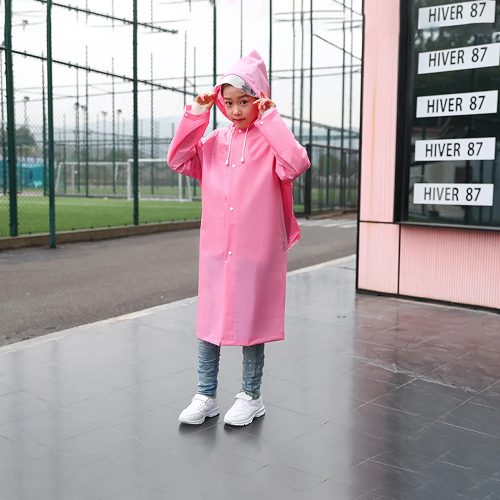Детский плащ-дождевик плащ-пончо для занятий спортом на открытом воздухе | Дом и