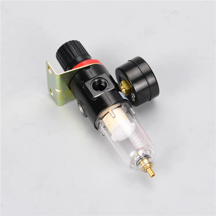 Фильтр-регулятор пневматический AFR2000, устройство для обработки воздуха, переключатель давления, Гау - бесплатно для 2-х соединительных фитингов.