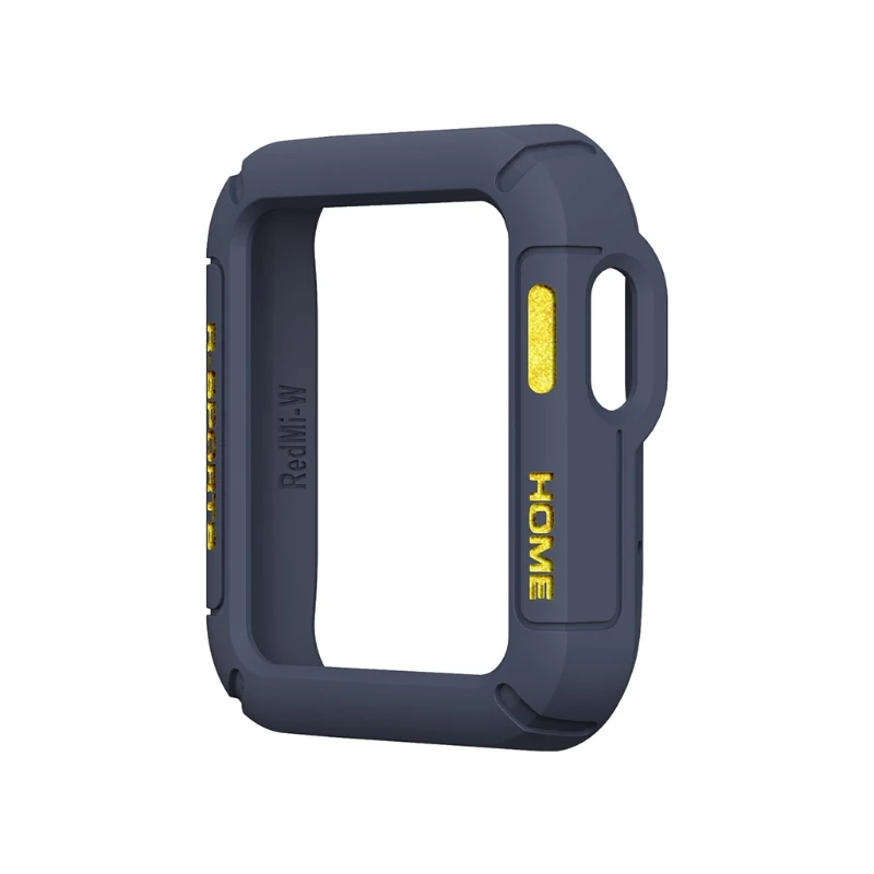 Мягкий защитный чехол из ТПУ для Mi Watch Lite часов полная защита экрана чехол-бампер